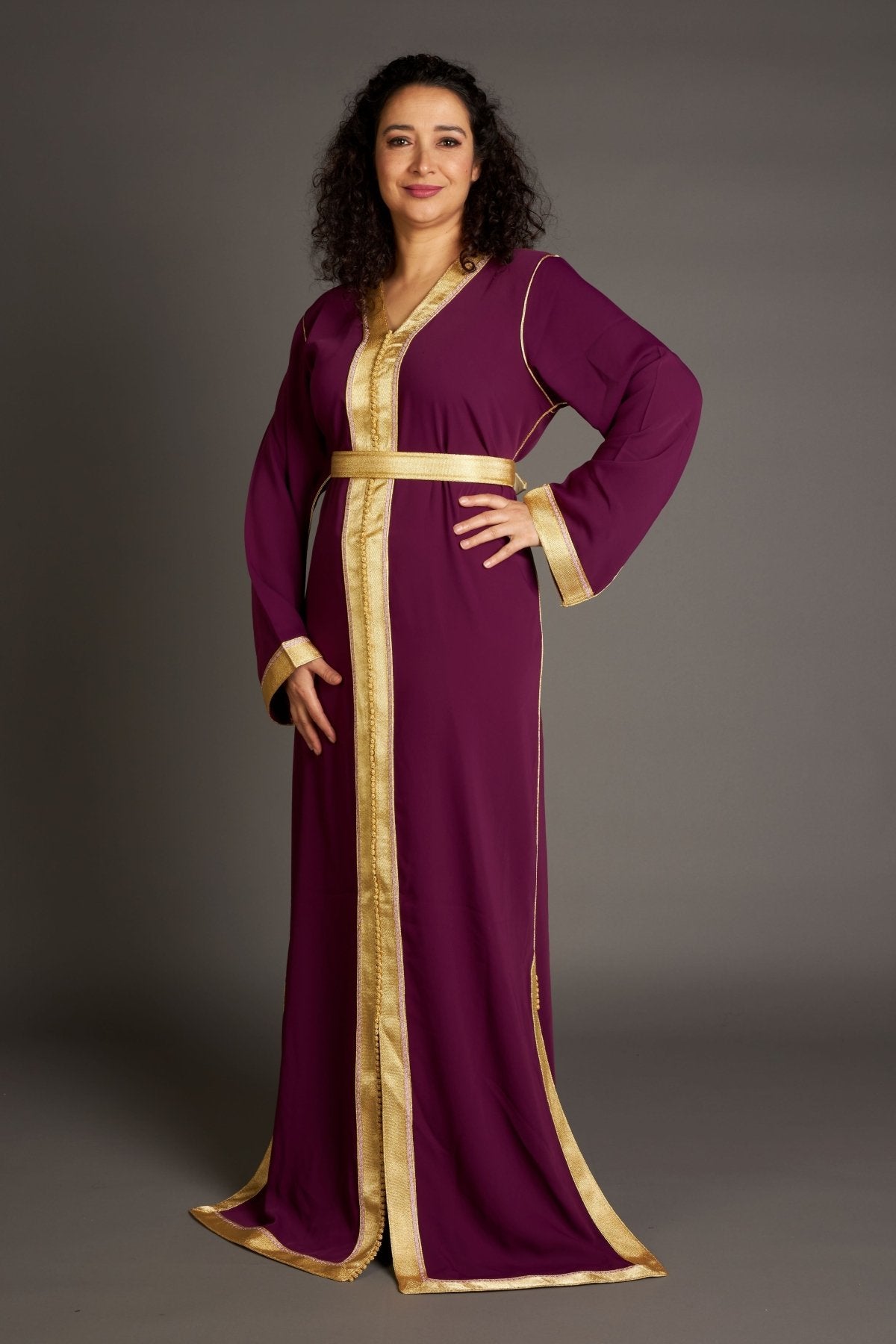 Caftan Bordeaux Classic - INESINO