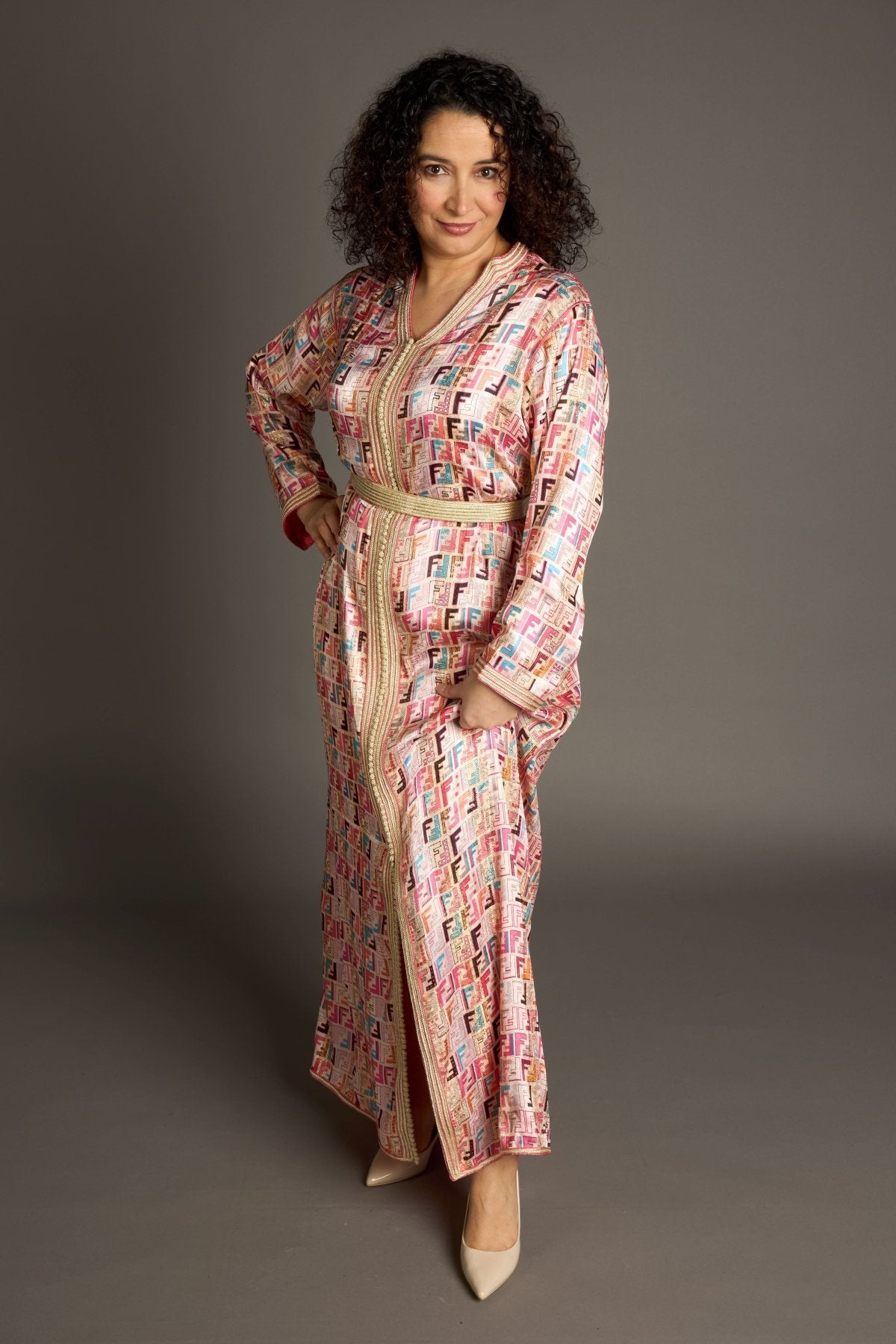 Caftan Jawhara Roze - INESINO