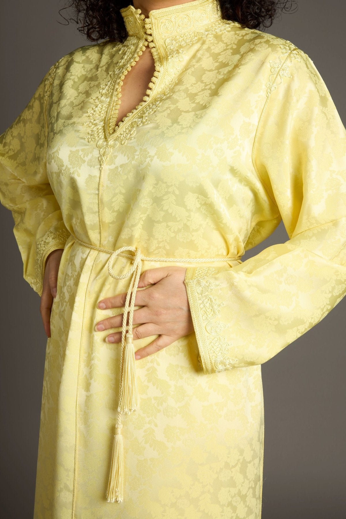 Caftan Kappa – Geel - INESINO