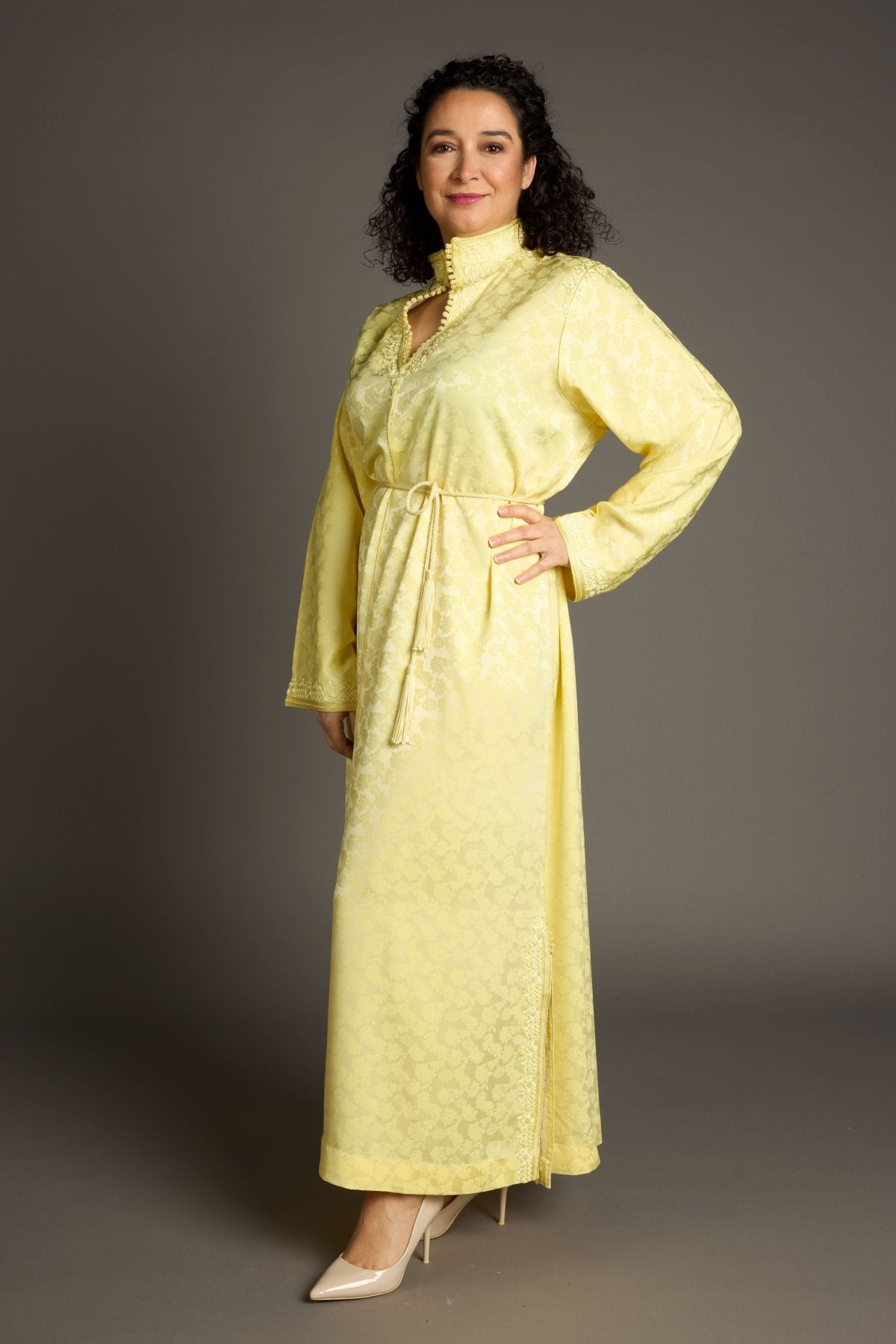 Caftan Kappa – Geel - INESINO