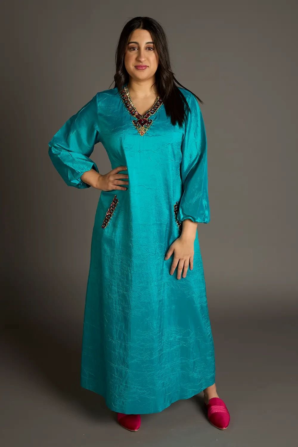 Caftan Modern Blue - INESINO