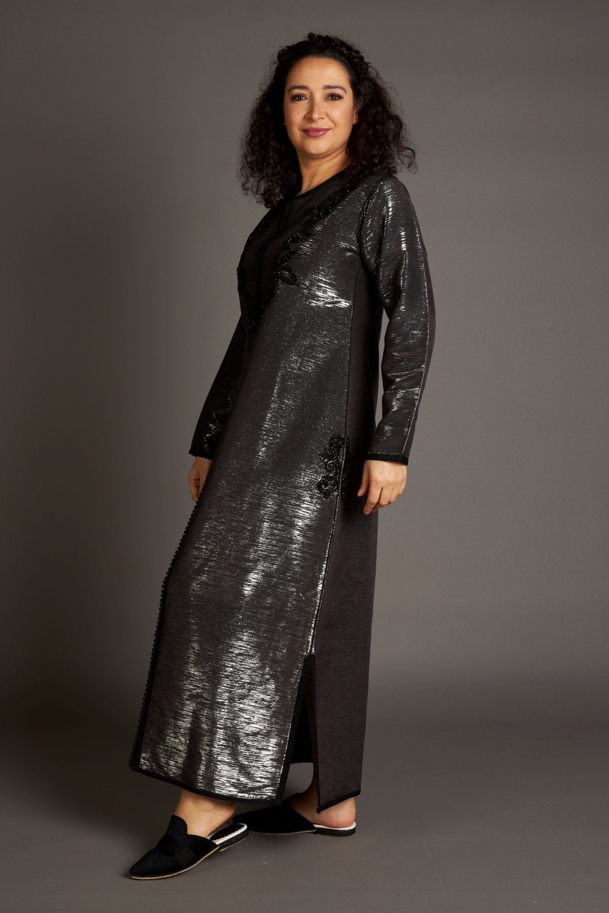 Caftan Zilver - Zwart - INESINO