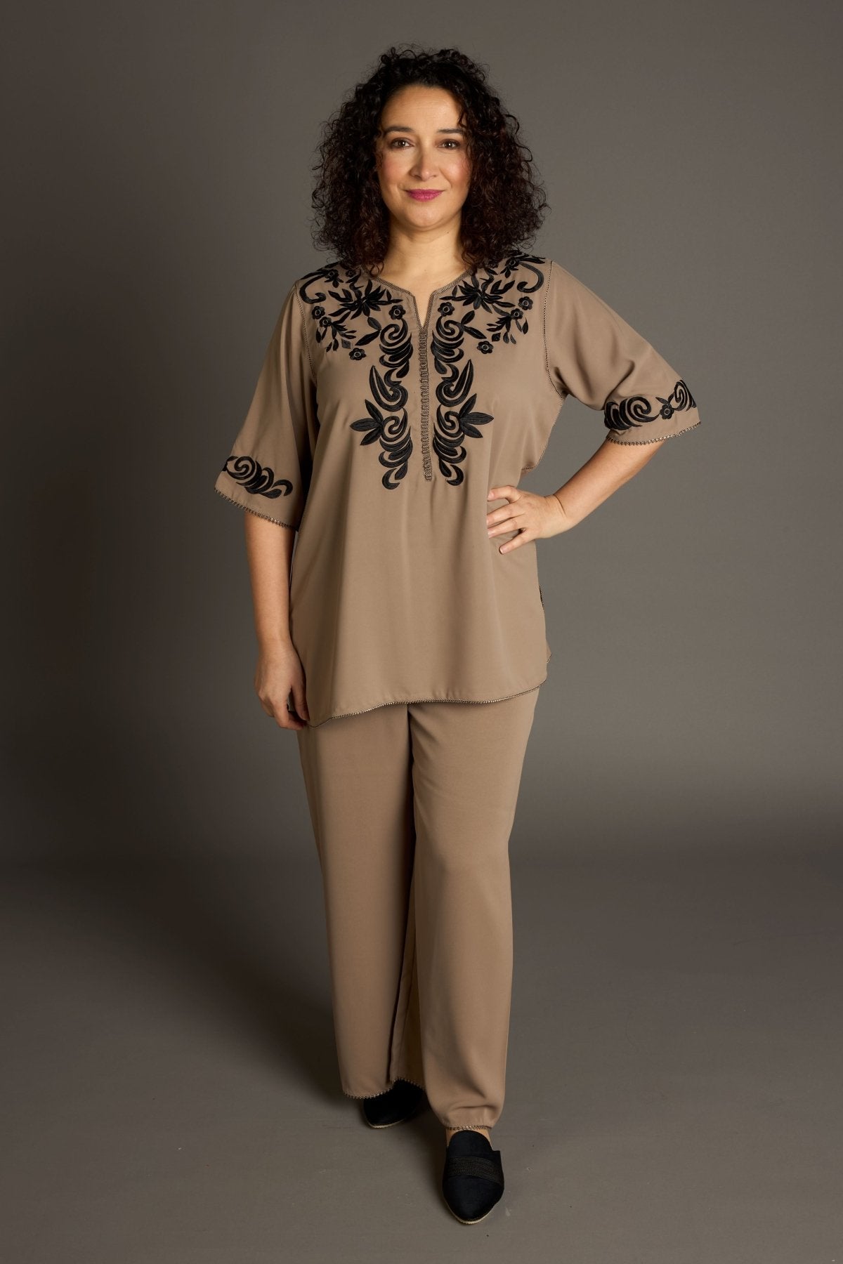 Jabador Beige - Bruin - Randa - INESINO