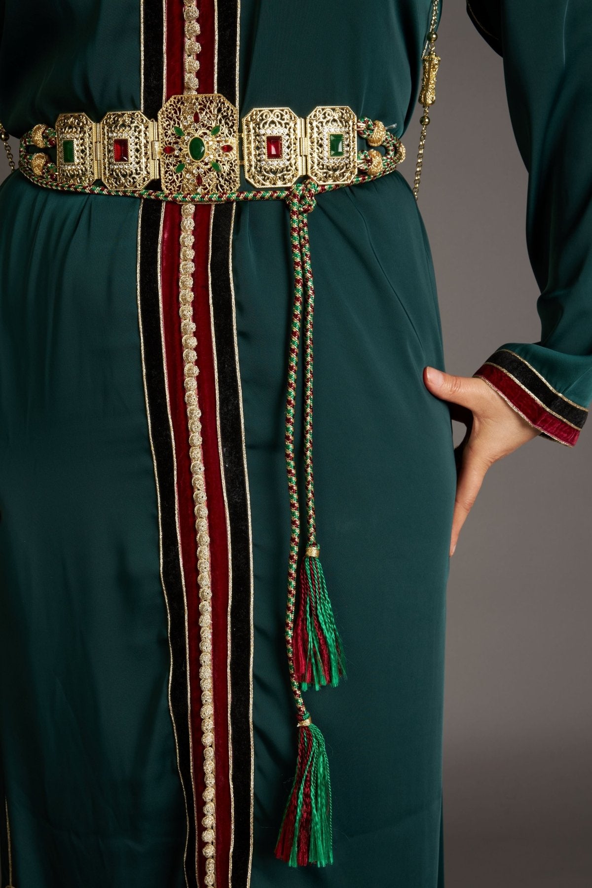 Showmodel Caftan Green - INESINO