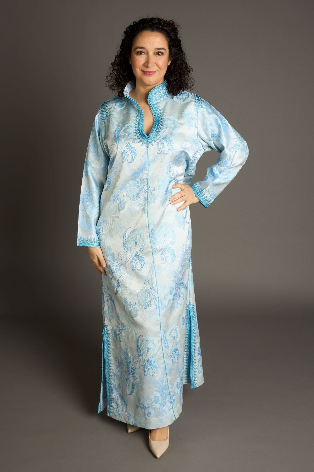 Caftan Brocard – Blauw - INESINO