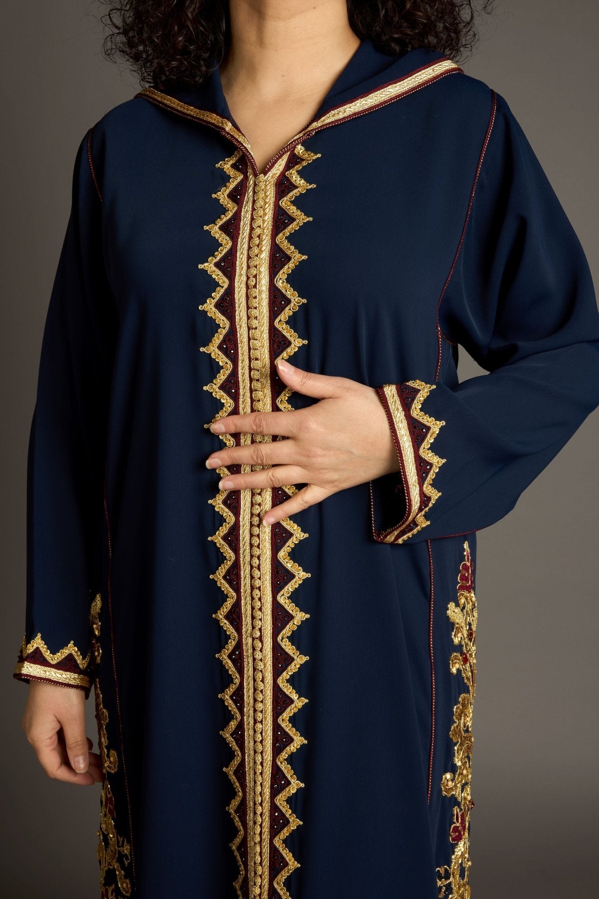 Jelaba Chique – Marineblauw - INESINO